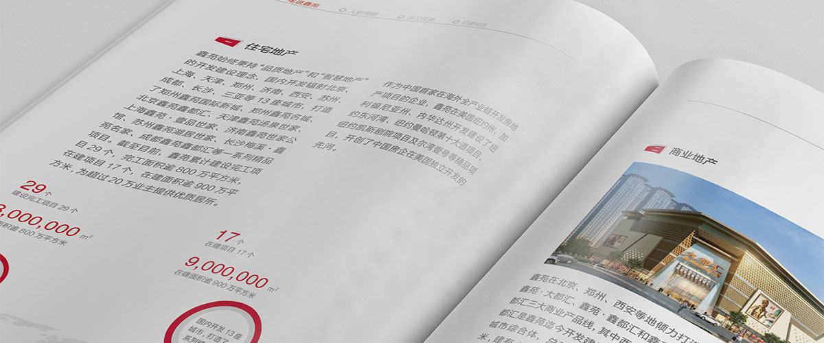 鑫苑集團員工手冊展示